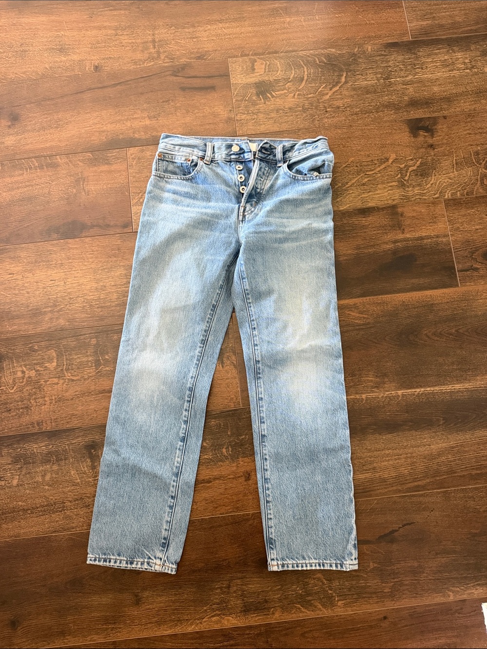 Madewell The Longline Straight Jean
